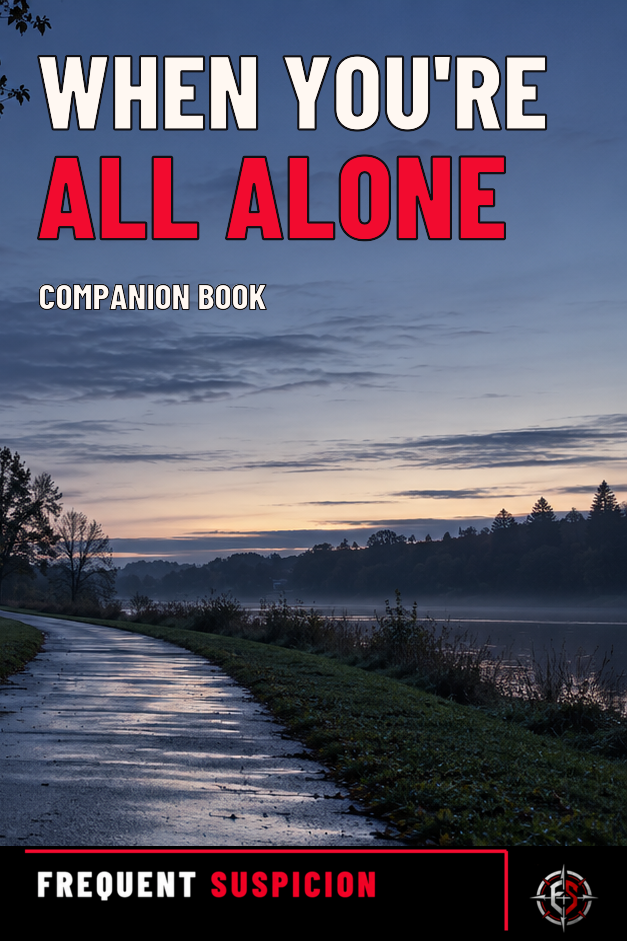When You’re All Alone companion book cover