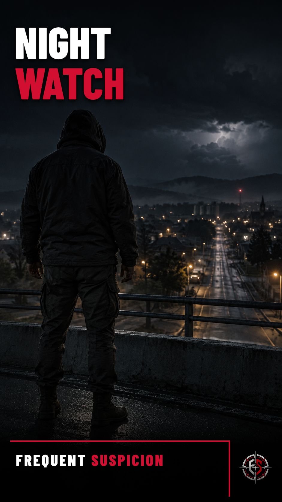 Night Watch branded film artwork