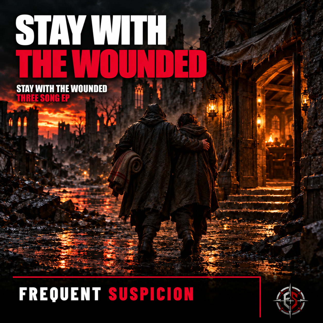 Stay with the Wounded published song artwork